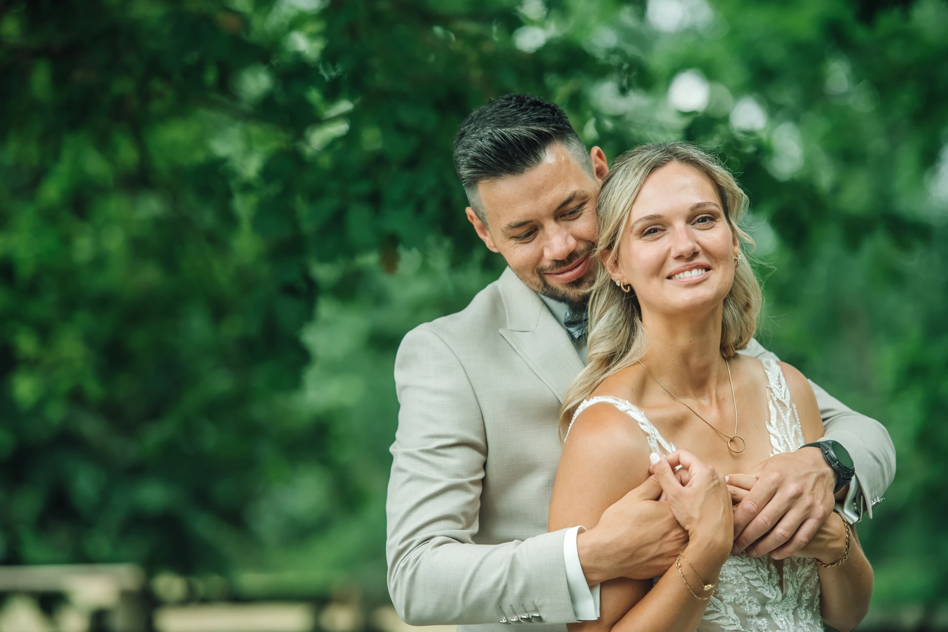Brautpaar-Shooting von Sarah und Tobias rund um die Königsalm in Nieste