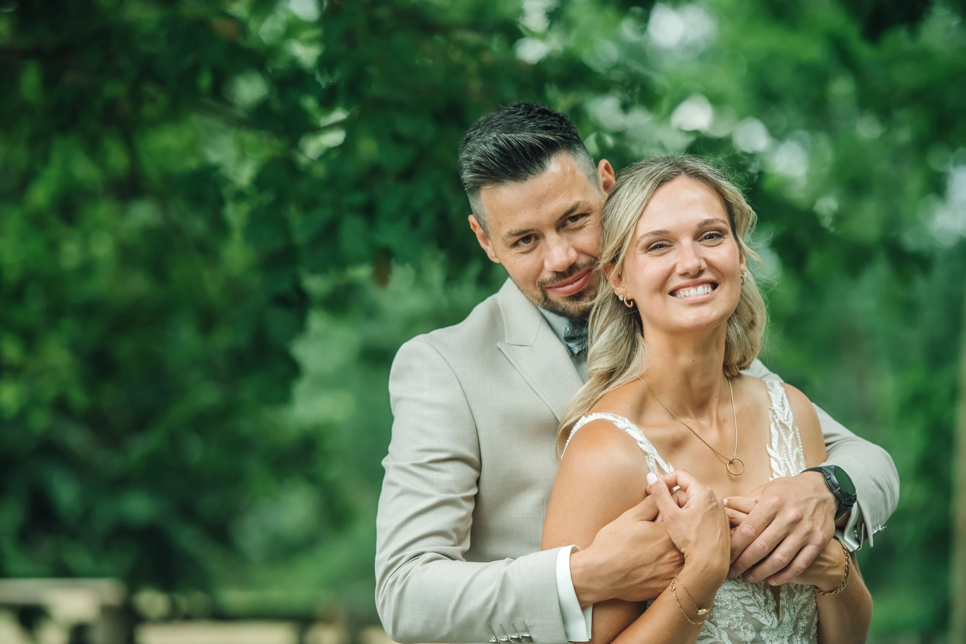 Brautpaar-Shooting von Sarah und Tobias rund um die Königsalm in Nieste