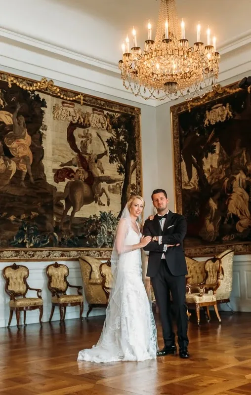 Brautpaar im Schlosspark Brautpaar im Schlosspark