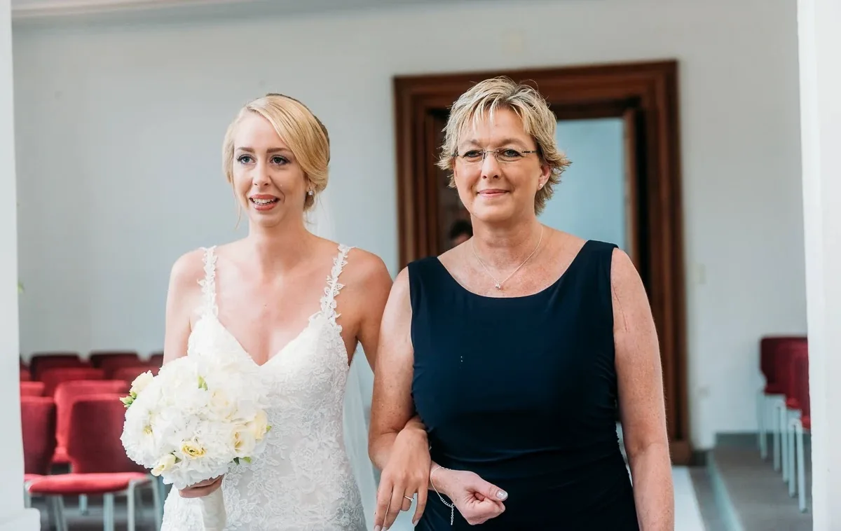 Emotionen während der Trauung Emotionen während der Trauung