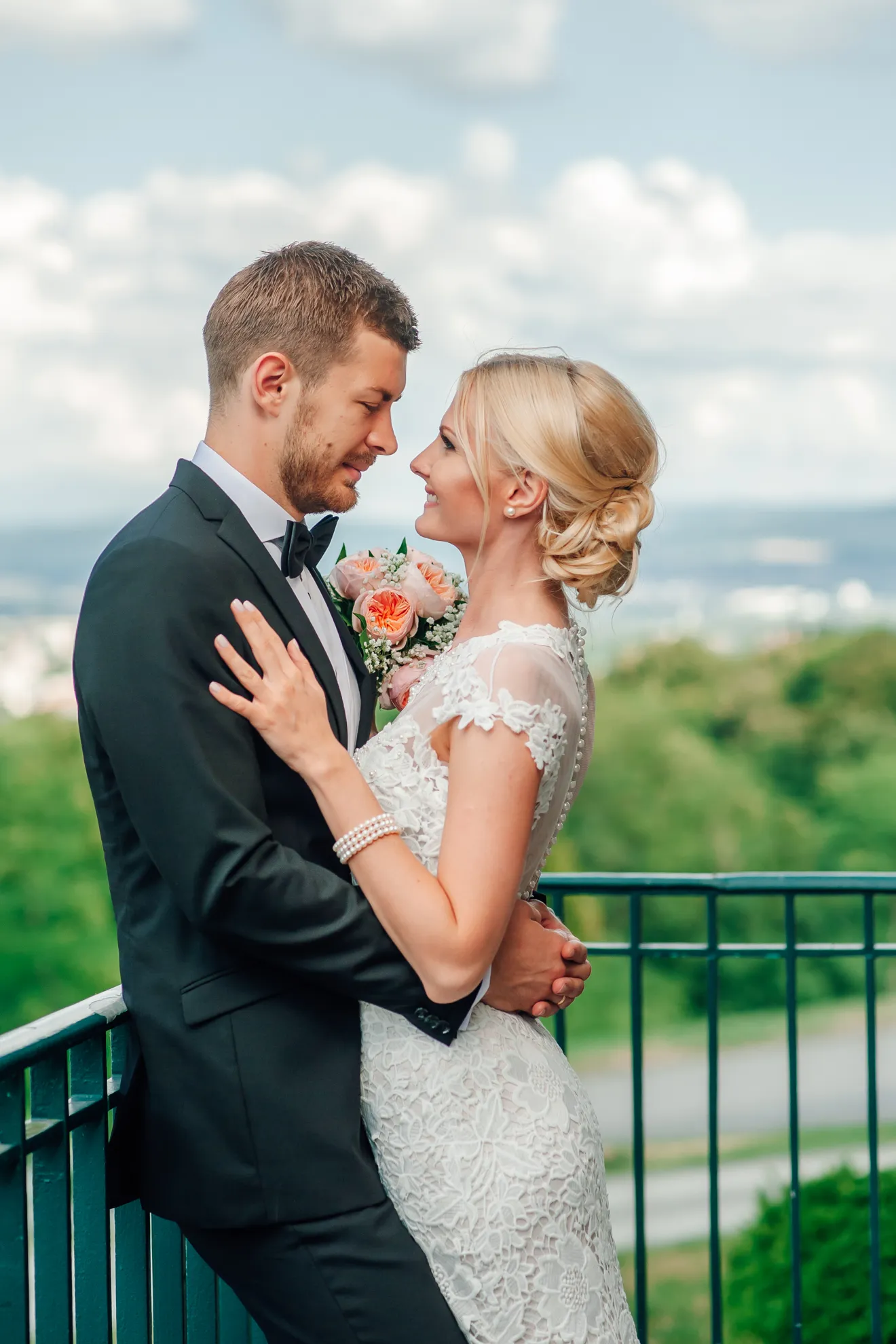 Abschluss des Brautpaar-Shootings — Bergpark Wilhelmshöhe