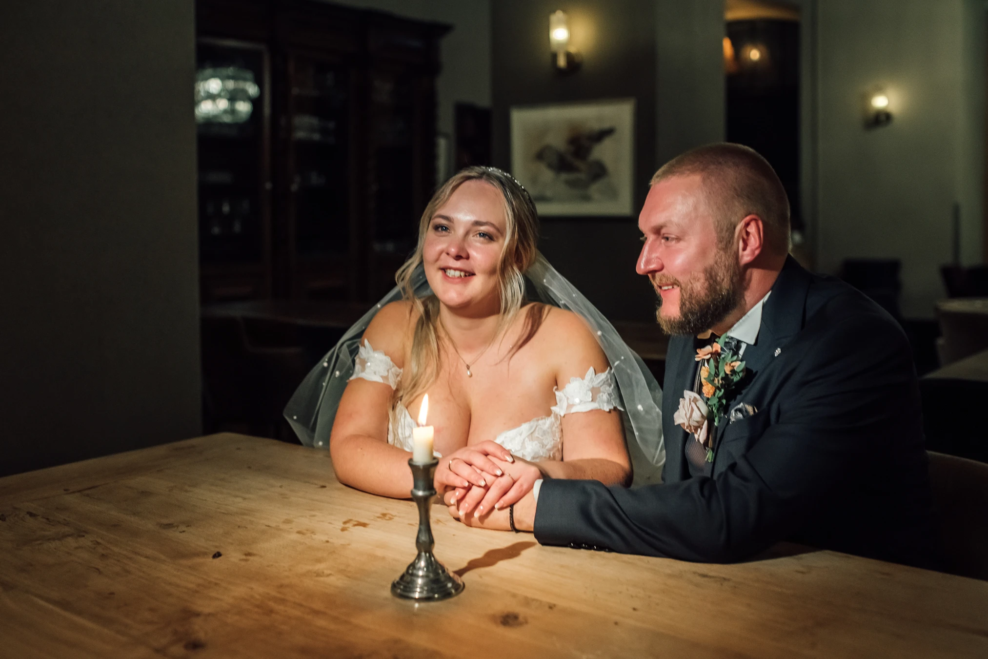 Brautpaar Portrait im Renthof — Hochzeitsfotografin Kassel Natalia Tschischik