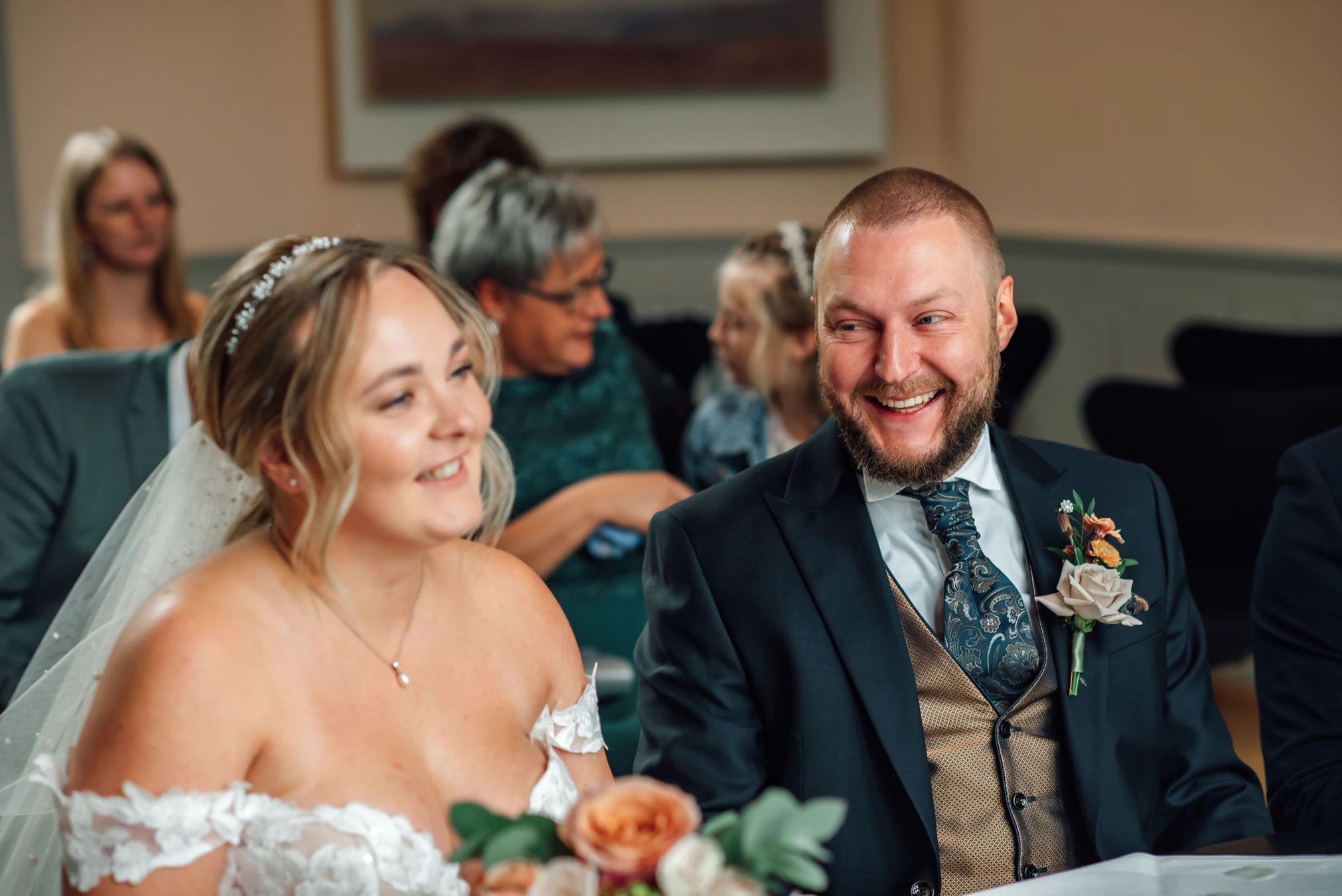 Feier auf dem Marktplatz Fritzlar — nach der standesamtlichen Trauung