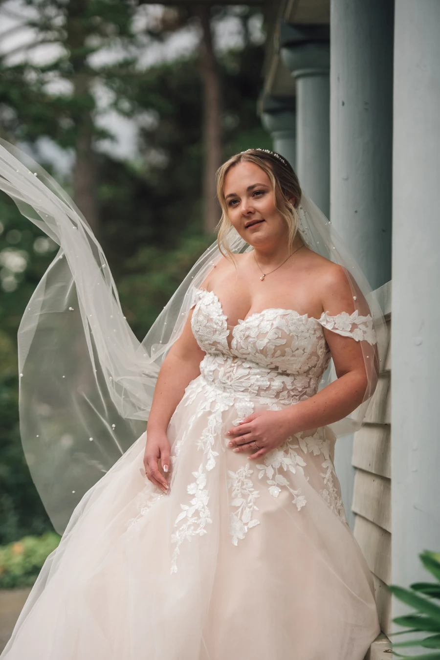 Portrait Braut in Siebenbergen — Hochzeitsfotografin Kassel Natalia Tschischik