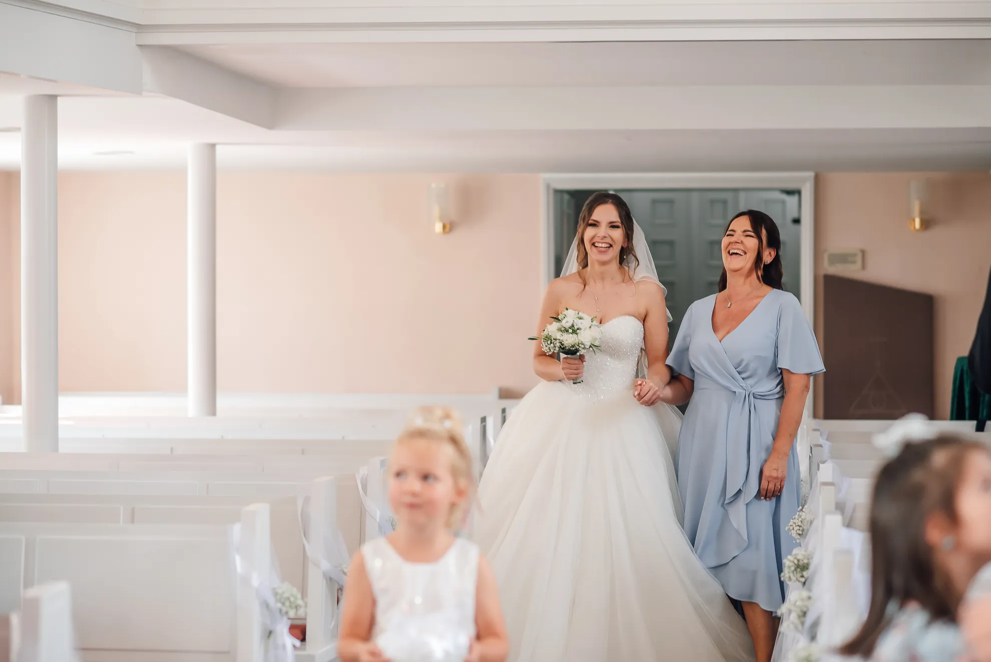 Segen des Pfarrers — Trauung in der Kirche