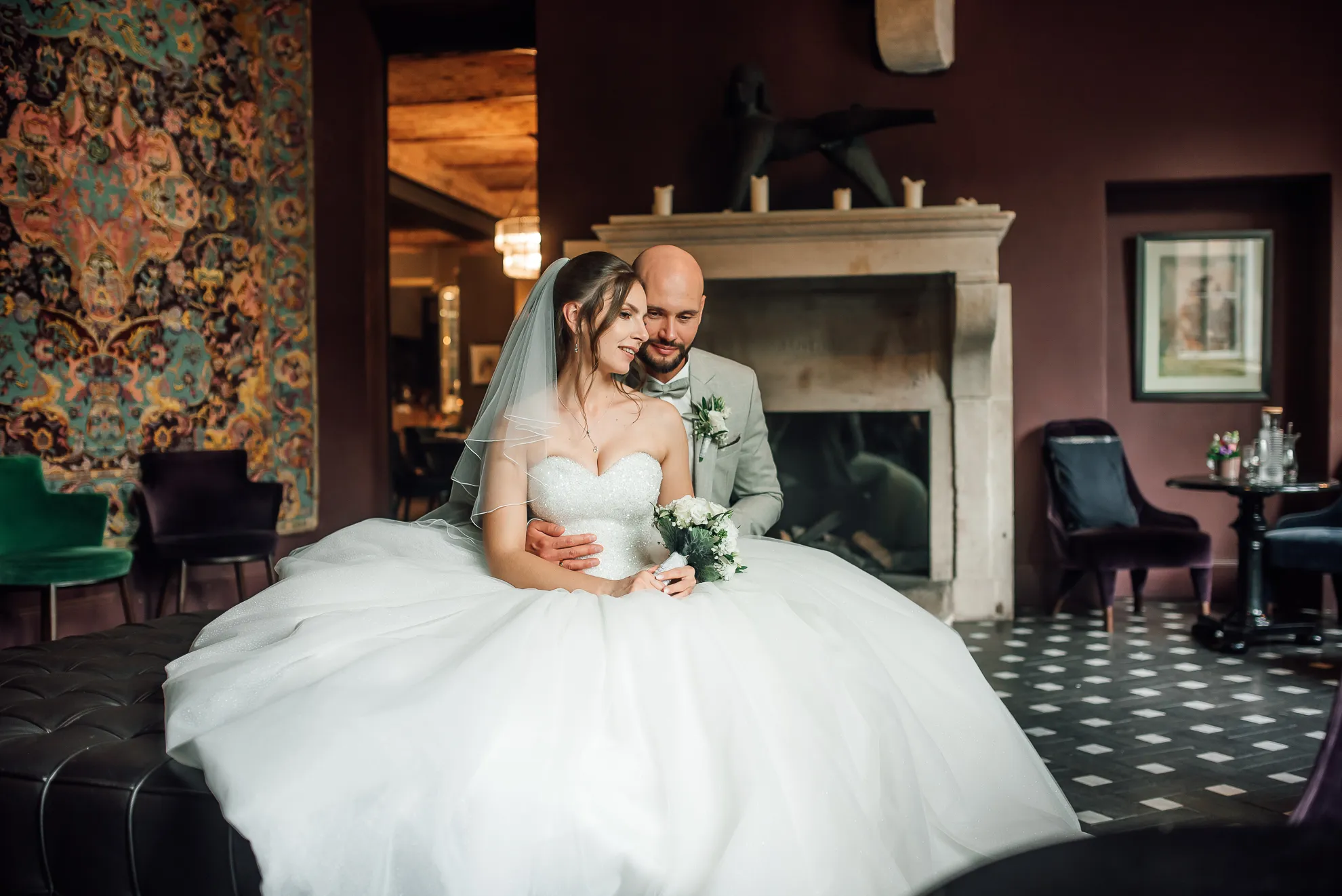 Inniger Moment — Brautpaar-Shooting Renthof