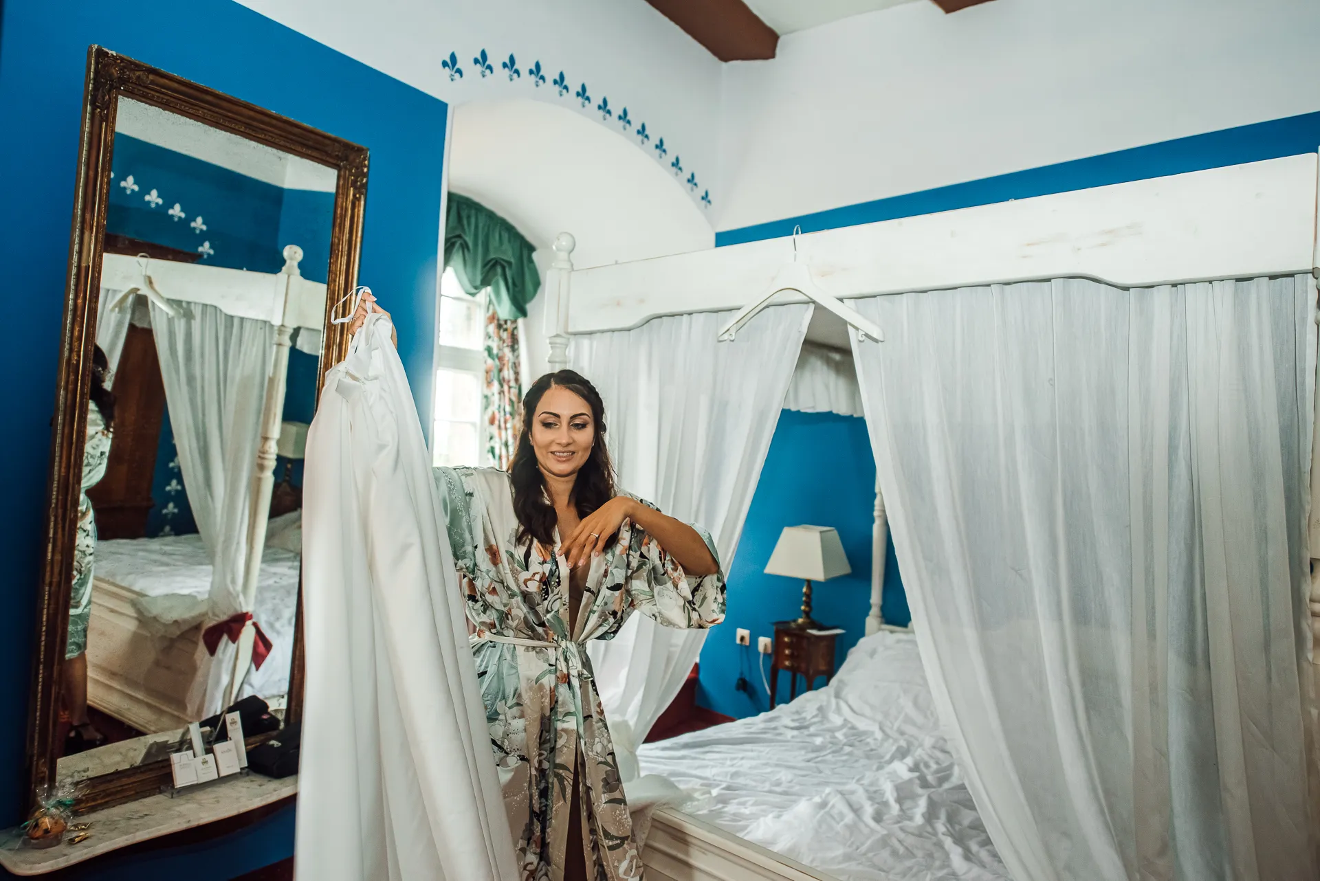 Blick aus dem Fenster des Schlosses — Reinhardswald