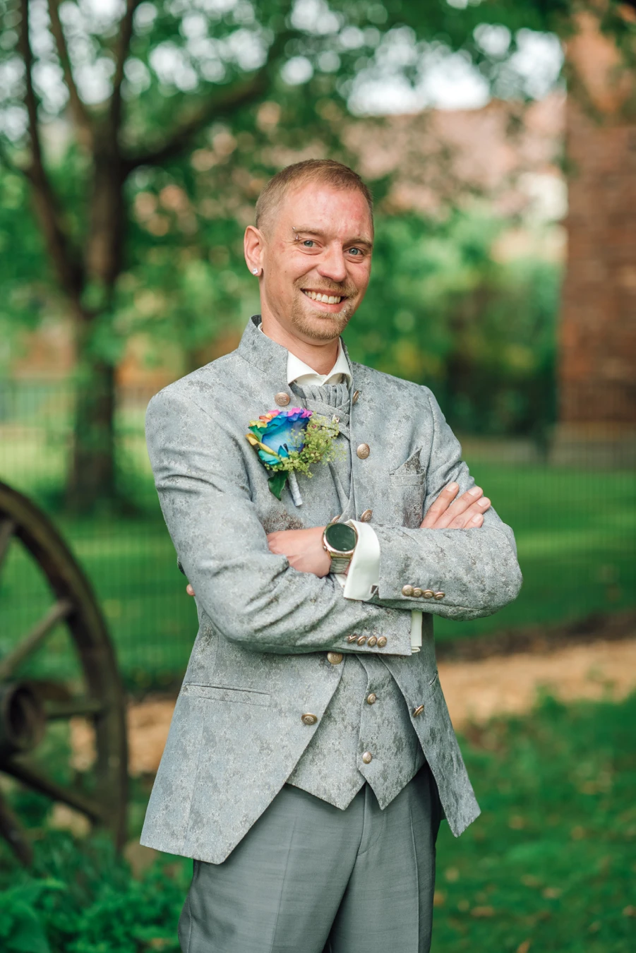 Portrait S. — bereit für den schönsten Tag seines Lebens