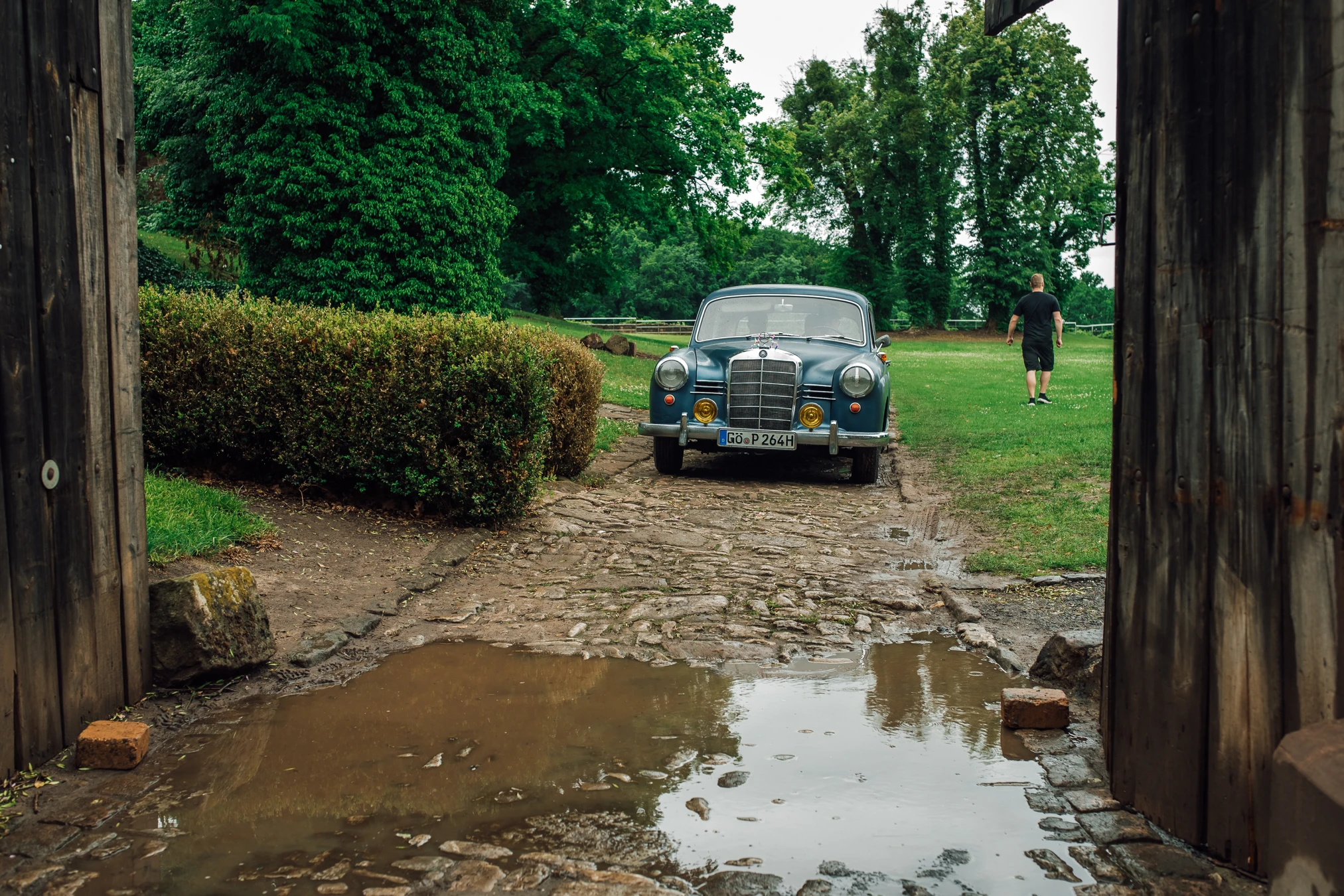 Schöner Moment beim Sektempfang — S. & G.