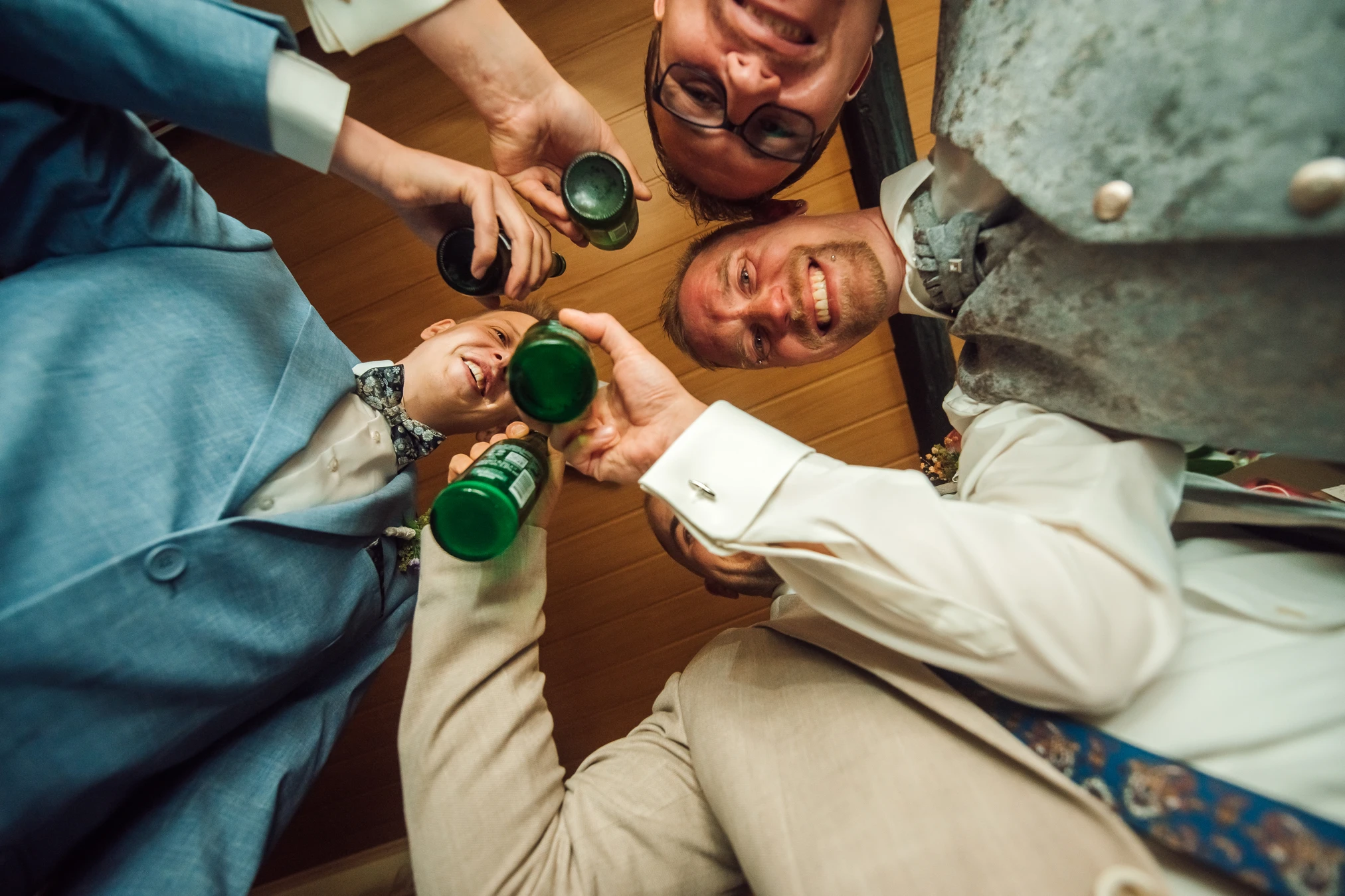 Entspannte Atmosphäre zuhause — Hochzeitsfeier S. & G.