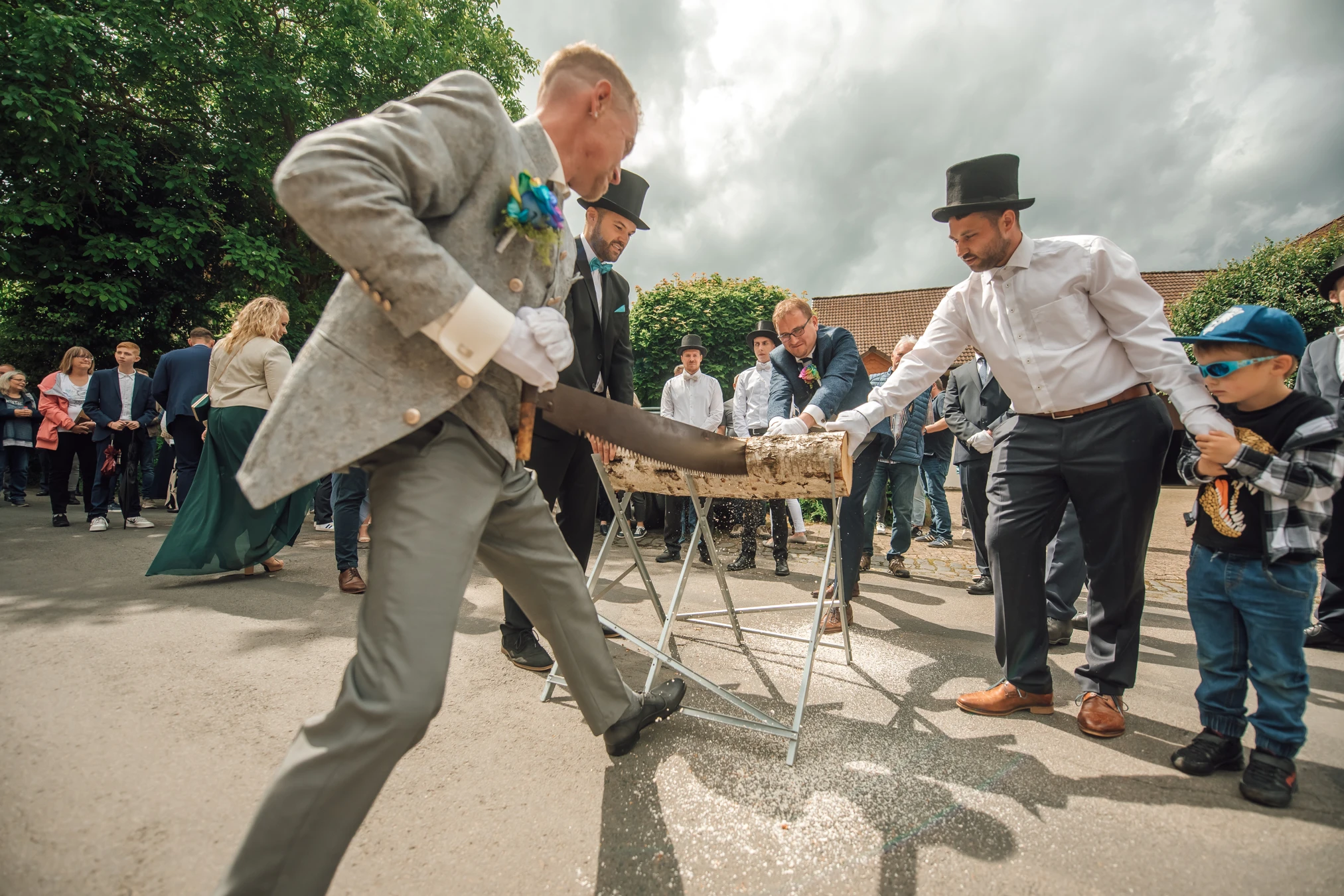 Portrait-Shooting Göttingen — S. & G. nach der kirchlichen Trauung