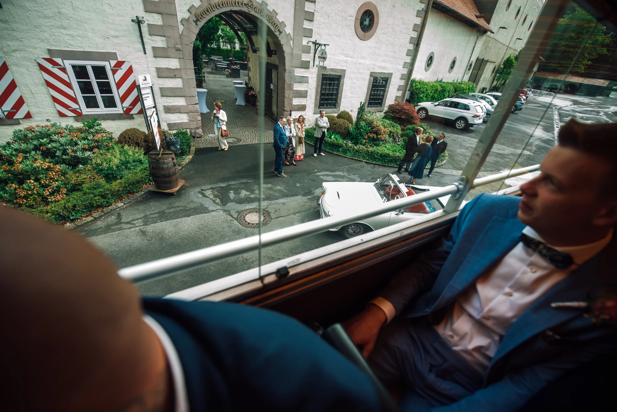 Willkommen auf der Hochzeitsfeier — S. & G.