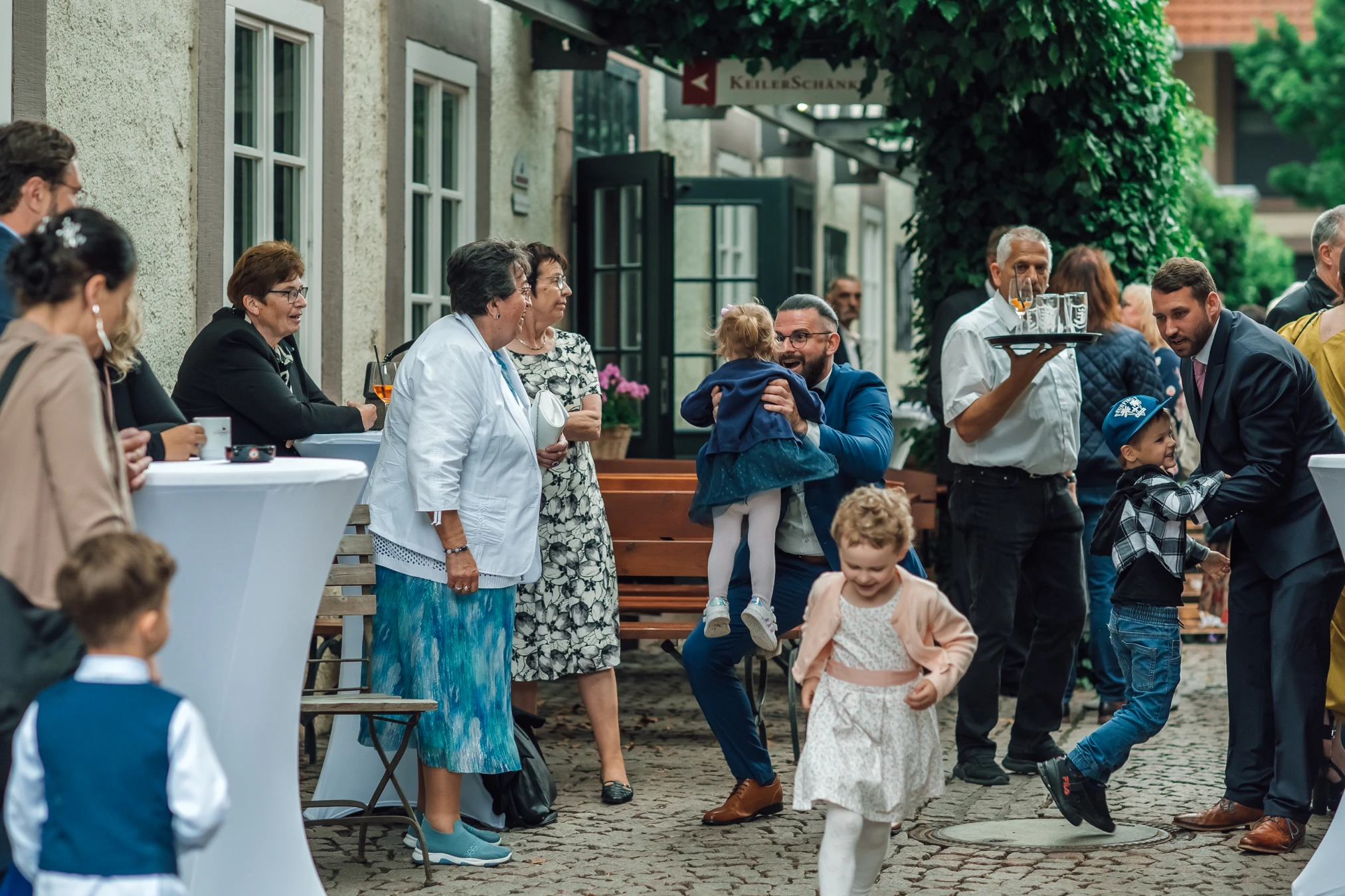 S. & G. beim Brautpaar-Shooting — Hochzeitsfeier