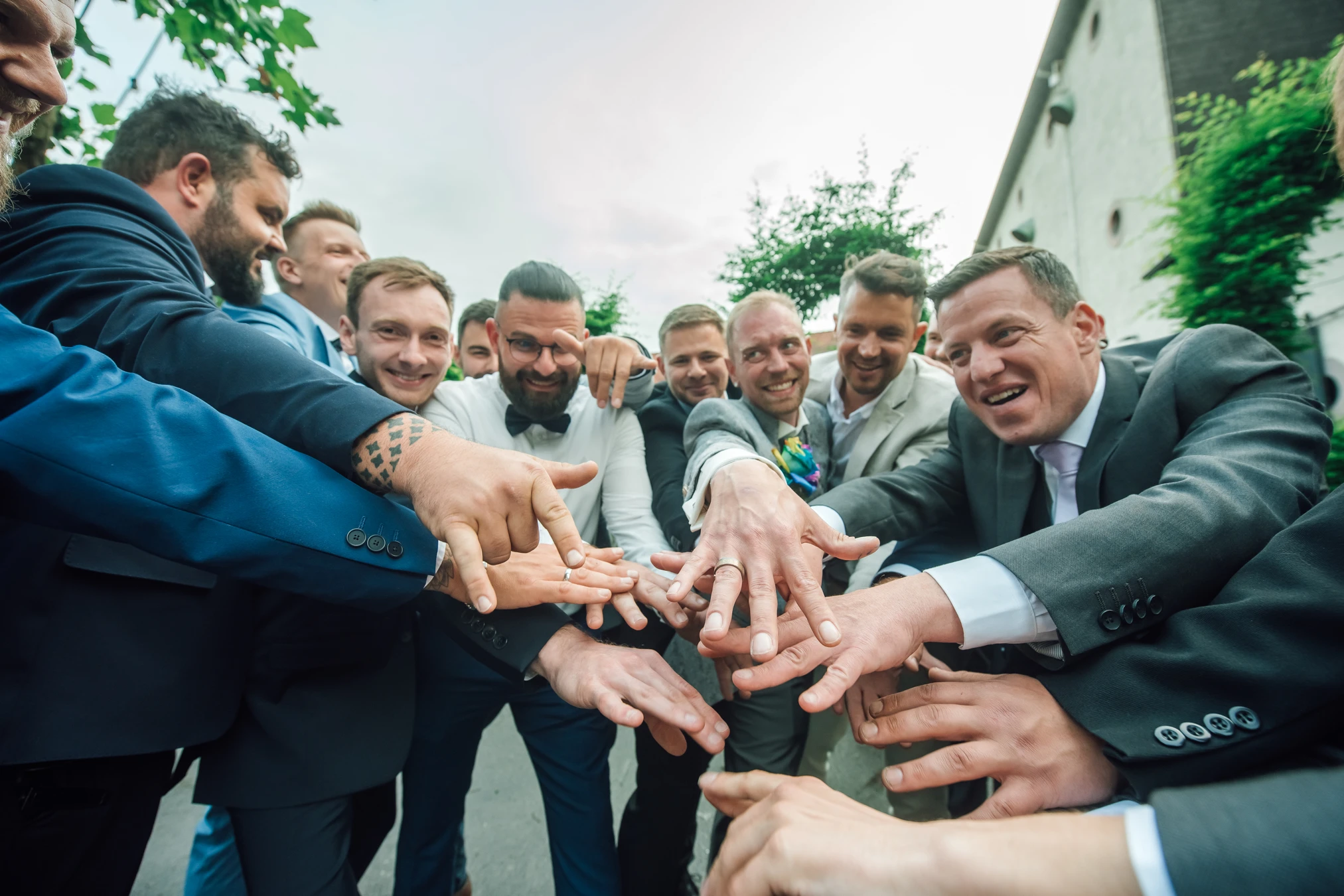 Hochzeitstorte anschneiden — S. & G. Hochzeit