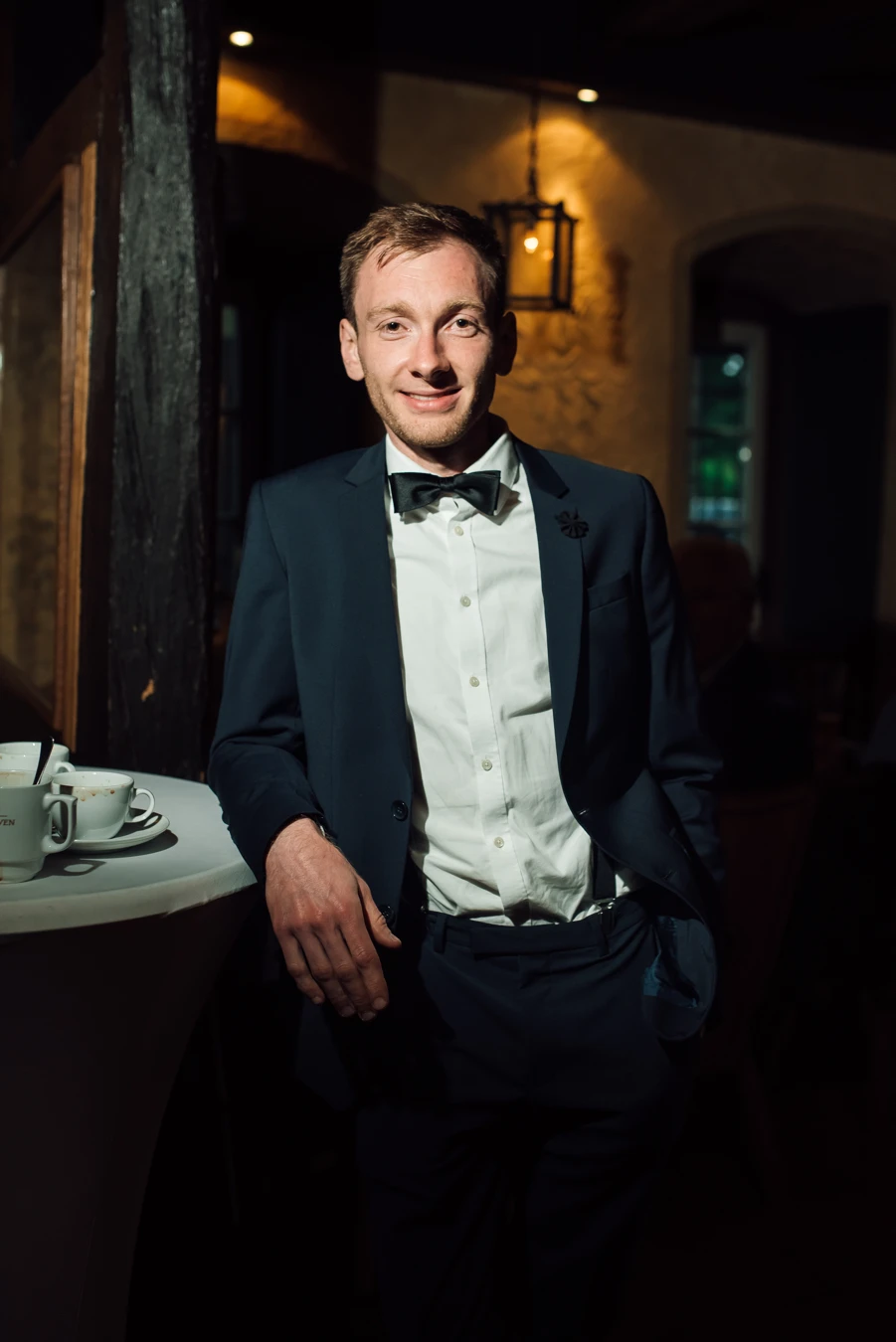 Inniger Blick — S. & G. Hochzeitsfeier