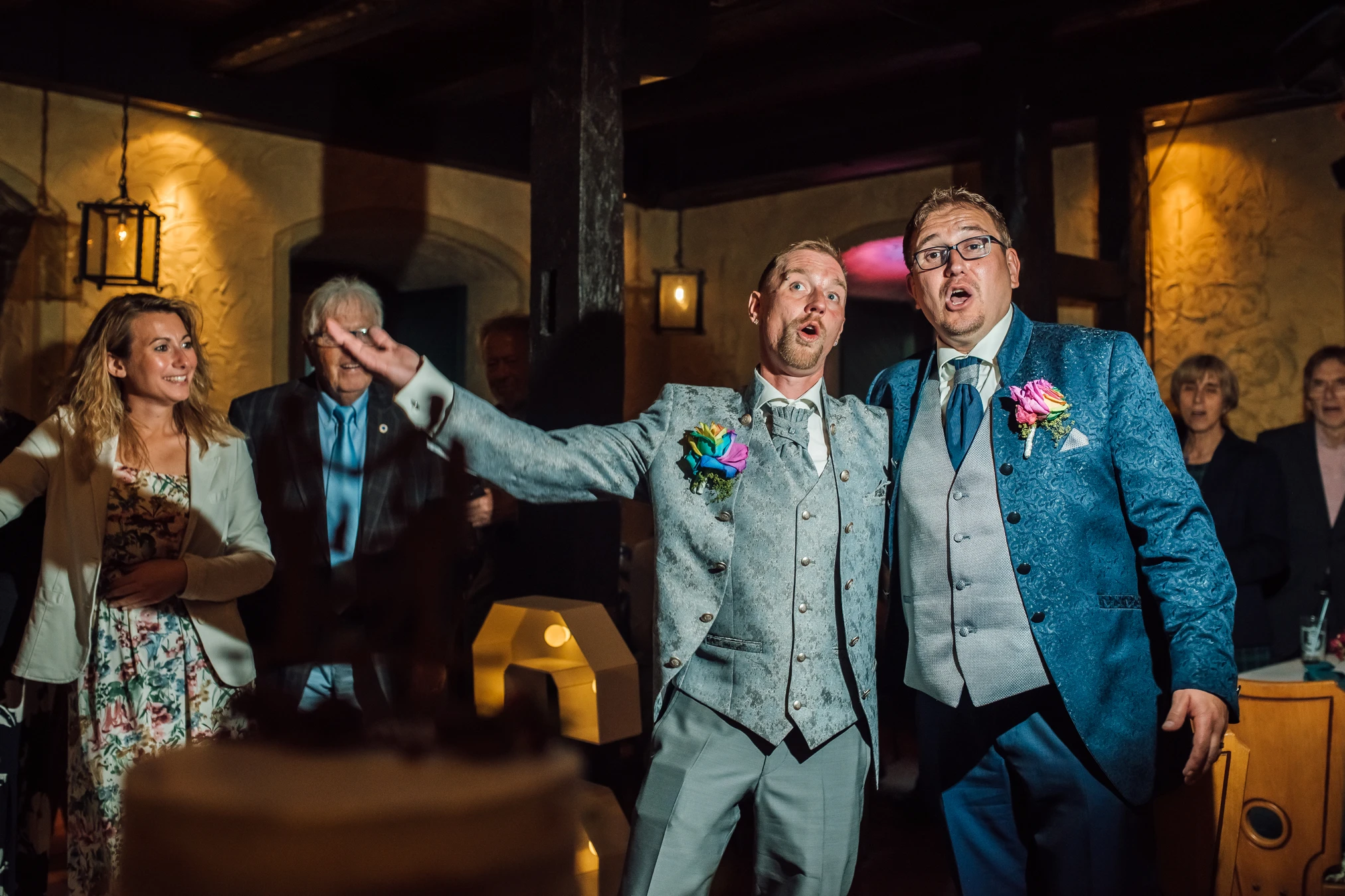 Ausgelassene Stimmung — S. & G. Hochzeitsfeier