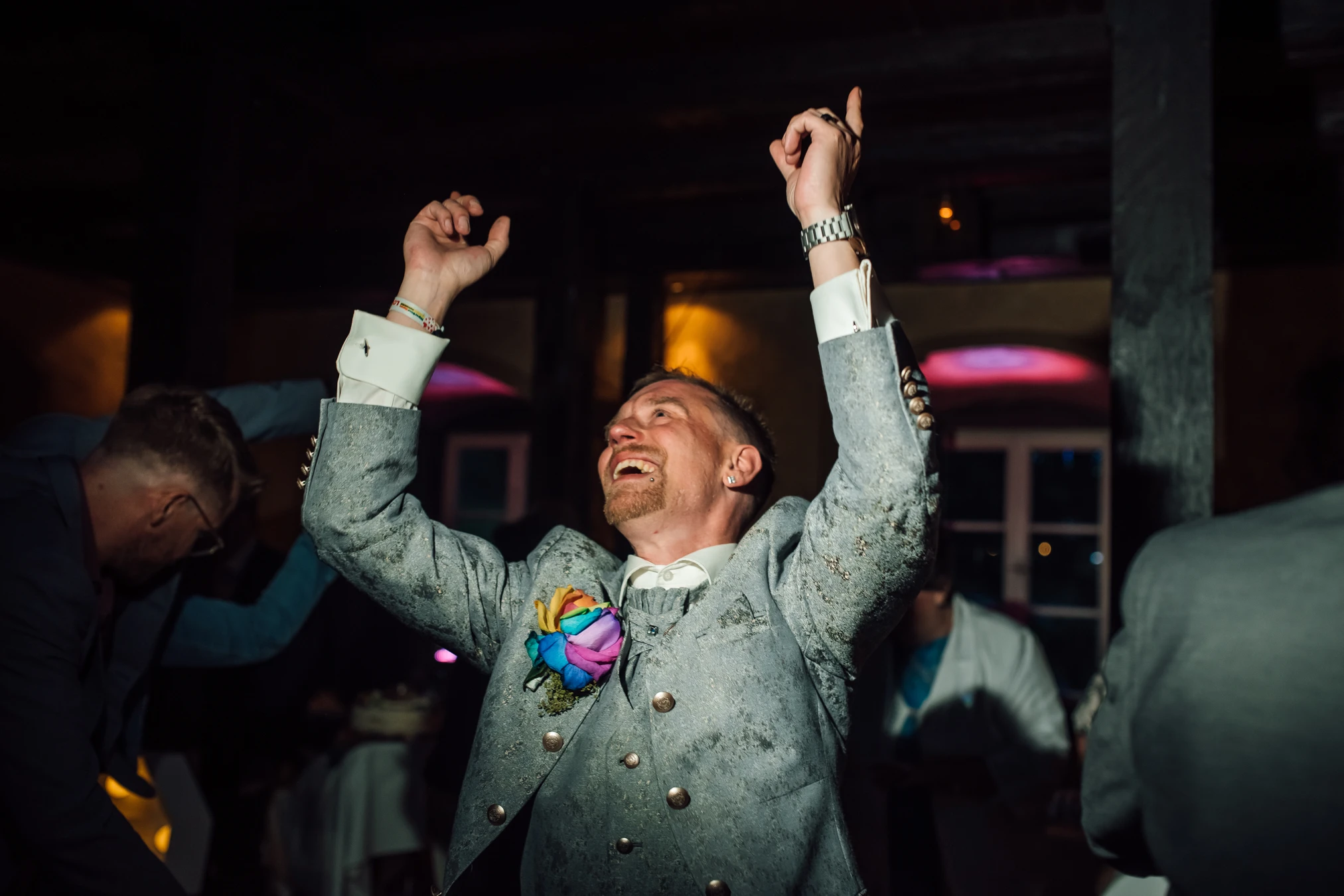 Gäste tanzen — Hochzeitsparty Göttingen