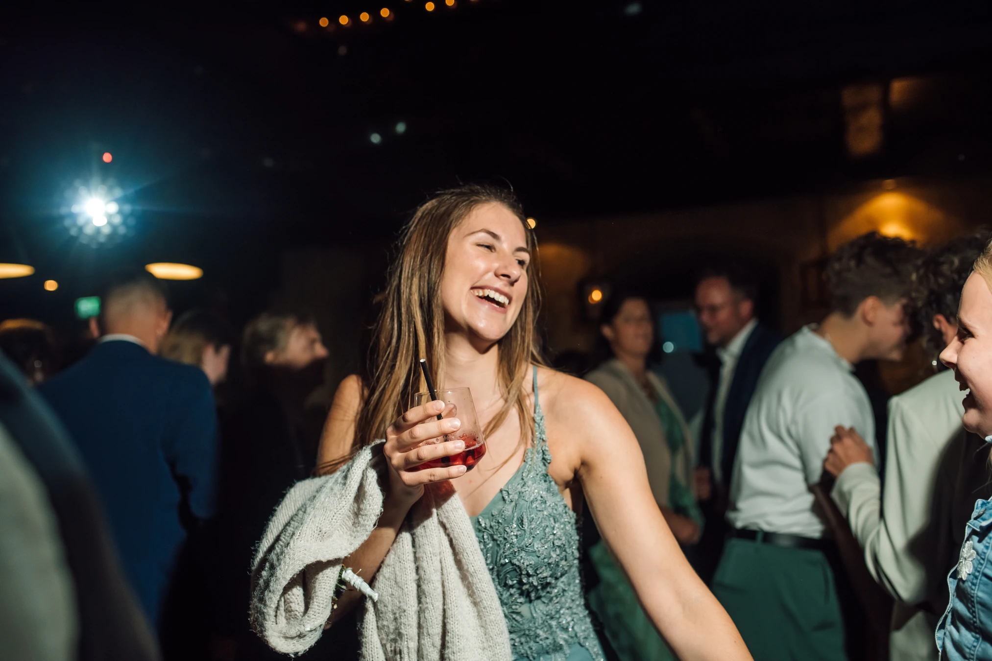 Ausgelassene Party — Hochzeit S. & G.