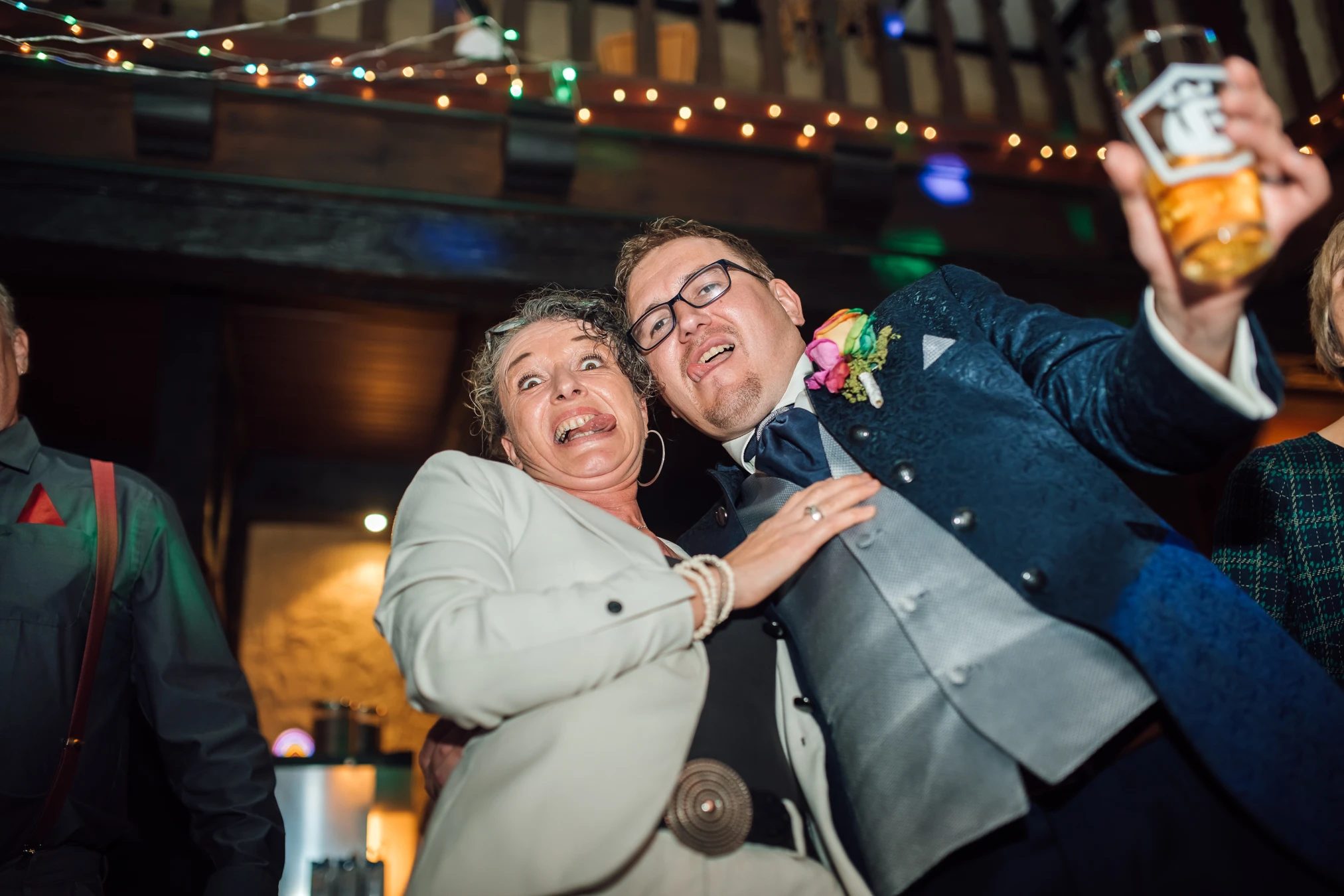 Romantisches Shooting auf der Feier — S. & G.