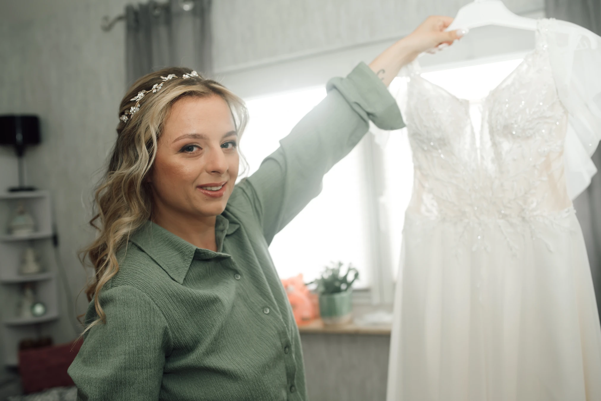 Detail Brautstrauß — Hochzeit Rathaus Kassel